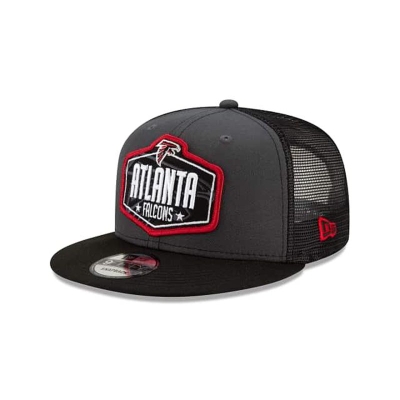 Atlanta Falcons Gorra | New Era NFL Draft 9fifty Snapback Cap Mexico - Grises